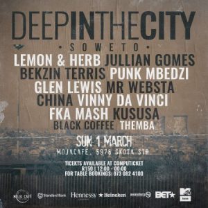 Black Coffee – Live At (Deep In The City Soweto)