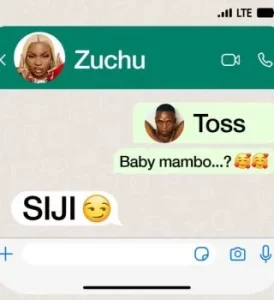 Zuchu – Siji ft Toss